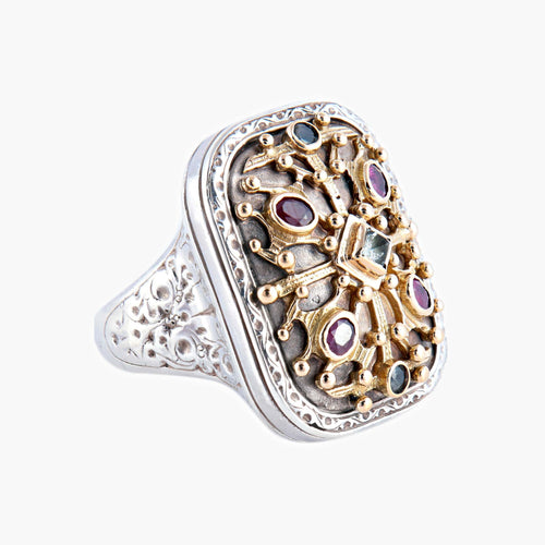 Bague 67 GEROCHRISTO Bague d’homme rectangulaire 58 Facettes