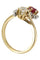 Bague BAGUE TOI & MOI RUBIS ET DIAMANTS 58 Facettes 052361