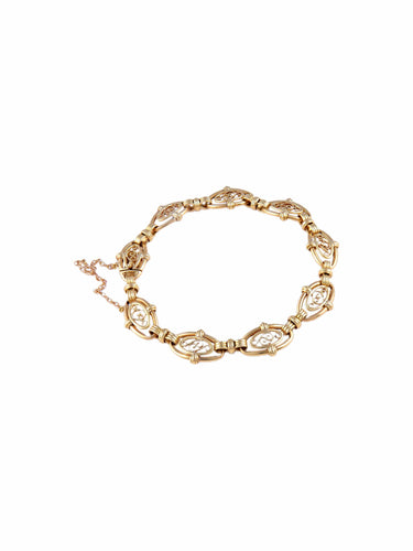 Bracelet Bracelet ancien maille filigrane 58 Facettes