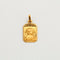 Pendentif Médaille ancienne ange Raphaël 58 Facettes