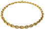 Collier Collier Mailles Ovales Fuselées or jaune 58 Facettes RA-180/1
