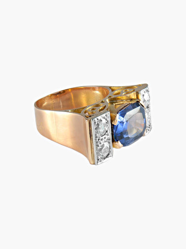 Bague 61 Bague Tank Diamants 58 Facettes