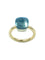 Bague POMELLATO. Bague Nudo Topaze bleue 58 Facettes