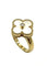 Bague 50 VAN CLEEF & ARPELS. Bague Alhambra vintage or, nacre et diamant 58 Facettes