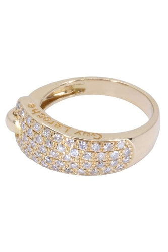 Bague 52 GUY LAROCHE - BAGUE CEINTURE DIAMANTS 58 Facettes 073931