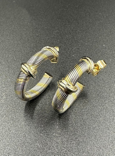 Boucles d'oreilles CARTIER - Boucles d’oreilles Trinity Acier Or 58 Facettes