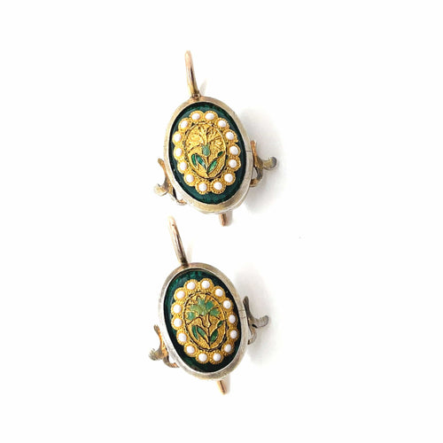 Boucles d'oreilles Boucles d Oreille Anciennes 58 Facettes