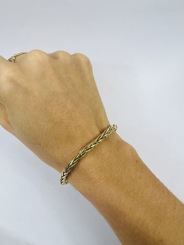 Bracelet Bracelet Maille Palmier Or 58 Facettes 20400000758