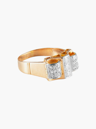 Bague Bague Tank Diamants 58 Facettes