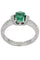 Bague 53 BAGUE MODERNE EMERAUDE 58 Facettes 045811