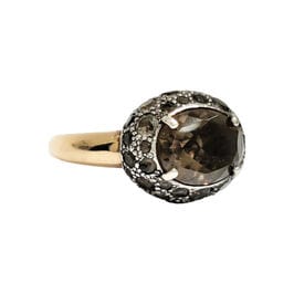 Bague 52 POMELLATO - Bague Tabou Quartz fumé 58 Facettes 1CA321/1
