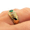 Bague Bague émeraude et diamants 58 Facettes 2525