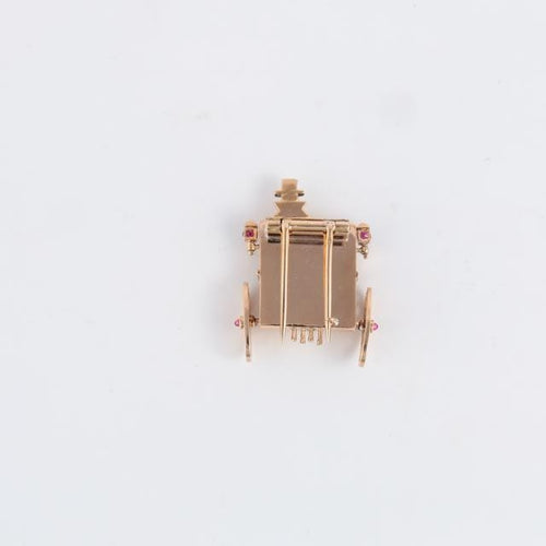 Broche Broche Carrosse attribuée à Mellerio 58 Facettes