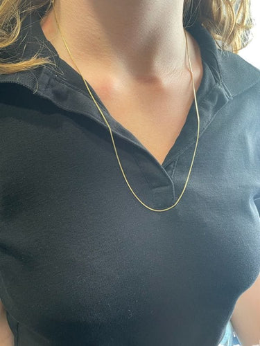 Collier CHAINE MAILLE VENITIENNE 58 Facettes 052591