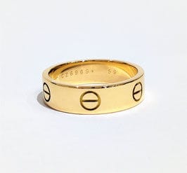 Bague 59 Bague or jaune Cartier Love 58 Facettes 1-767/7