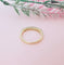 Bague 53 Demi Alliance Diamants 0,60 ct 58 Facettes AA 1586