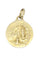 Pendentif MÉDAILLE ANCIENNE AUGIS NOTRE DAME DE LOURDES 58 Facettes 059861