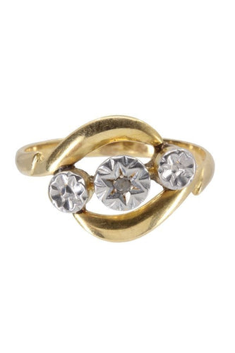 Bague BAGUE NAPOLÉON III DIAMANT 58 Facettes 038981