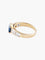 Bague Bague Or Jaune Saphir Diamants 58 Facettes