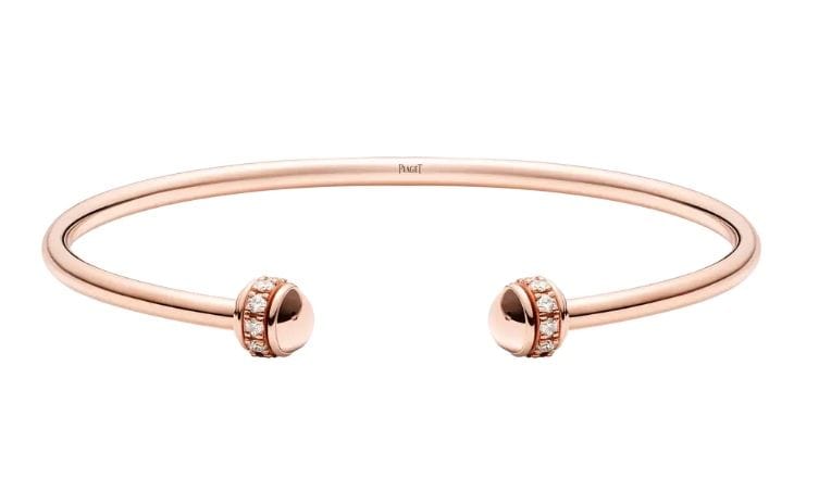 Bracelet PIAGET - Bracelet ouvert Possession Or Rose Diamants 58 Facettes G36PQ115