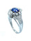 Bague Bague 19ème or, saphir et diamants 58 Facettes