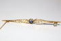 Broche Broche-barrette 1900 Art Nouveau 58 Facettes 498