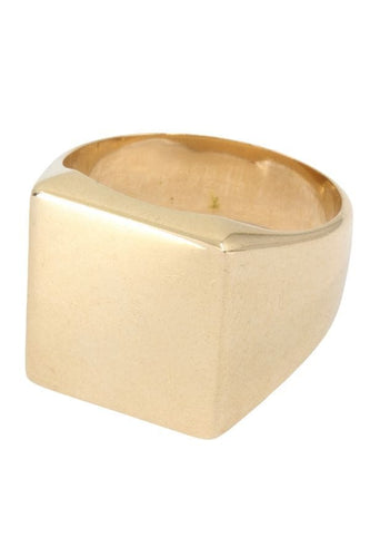 Bague Chevalière Moderne 58 Facettes 047241