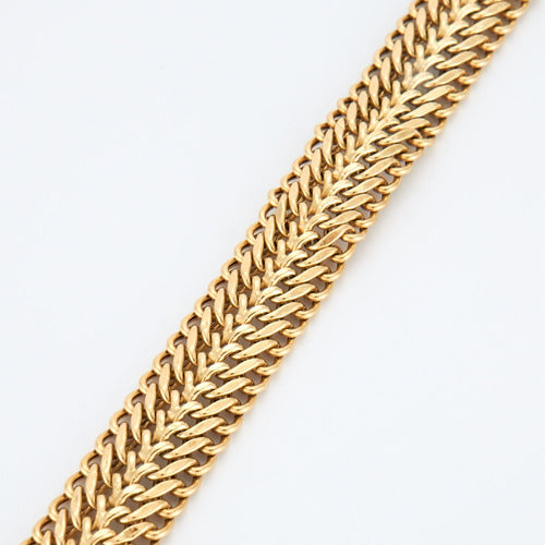 Bracelet Bracelet Ruban en Or jaune 58 Facettes EL1