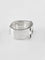 Bague 51 Bague Hermès Heraclès en Argent 58 Facettes