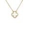 Collier VAN CLEEF & ARPELS - Collier Vintage Alhambra Or jaune Nacre 58 Facettes 240030R
