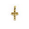 Pendentif Pendentif croix en Or jaune & Diamants 58 Facettes 230141R