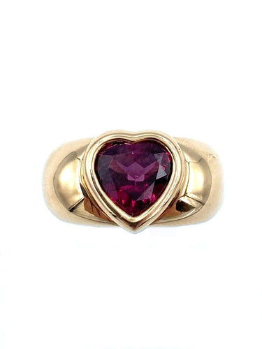 Bague PIAGET - Bague or rose et grenat 58 Facettes