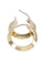 Boucles d'oreilles CRÉOLES or jaune 58 Facettes 080531