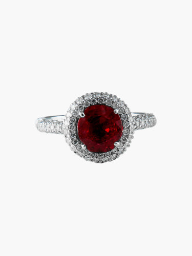 Bague Bague Rubis et Diamants 58 Facettes