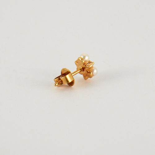 Boucles d'oreilles Boucles d'oreilles Fleurs Perles 58 Facettes EL2-54