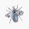 Broche Broche Saphirs 58 Facettes