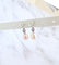 Boucles d'oreilles Pendantes perles de culture, améthystes, tourmalines 58 Facettes AA 1559