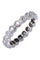 Bague 49 ALLIANCE OR BLANC & DIAMANTS 58 Facettes 067071