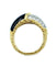 Bague Van Cleef & Arpels. Bague or, platine, onyx et diamants 58 Facettes
