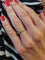 Bague DEMI-ALLIANCE MODERNE DIAMANTS 58 Facettes 070741