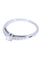 Bague 53 SOLITAIRE "TU ES LE SEL DE MA VIE" MAUBOUSSIN 58 Facettes 063691