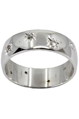 Bague 54 BAGUE ANCIENNE DIAMANTS 58 Facettes 050221