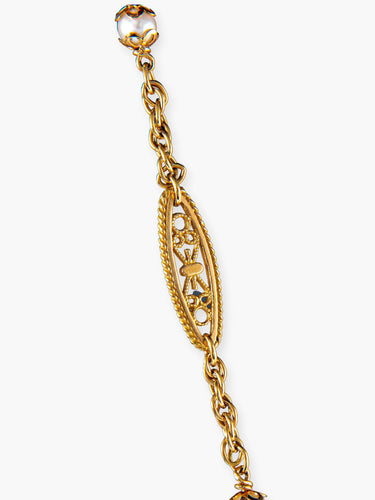 Collier Sautoir Perles et boules de Corail 58 Facettes