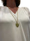 Pendentif MÉDAILLE VIERGE ANCIENNE 58 Facettes 061361