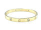 Bracelet CARTIER - Bracelet love en or jaune, diamants 58 Facettes