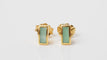 Boucles d'oreilles CLOZEAU - Boucles d'oreilles Or Résine verte 58 Facettes clozeau