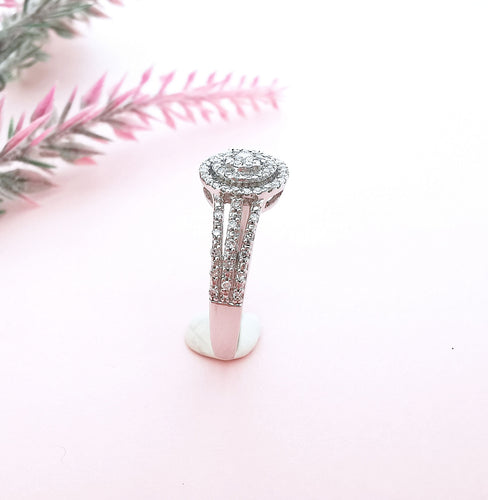 Bague 54.5 Bague Or Diamants 58 Facettes AA 1621