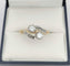 Bague 54 Bague ancienne Toi et Moi en or et diamants 58 Facettes