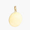 Pendentif Médaille Sainte-Anne et Vierge à l'enfant 58 Facettes