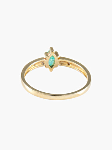 Bague 52 Bague Emeraude Diamants 58 Facettes